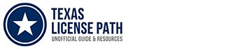 TEXAS LICENSE PATH